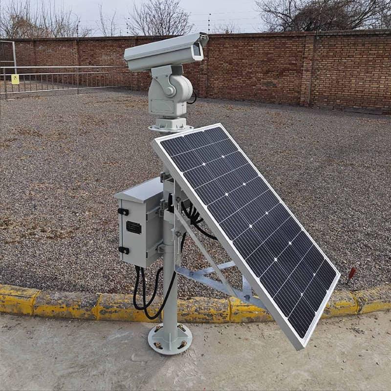 2026.02.05 渭南市變電站激光驅鳥器 安裝案例